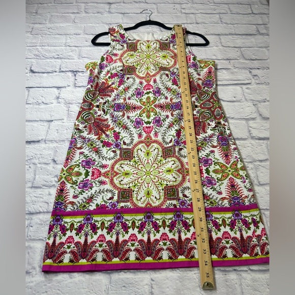 London Times Multicolor Flora Sheath Dress. Size 10. - Picture 8 of 8